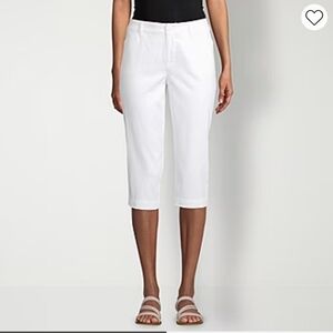 St John's Bay Mid Rise Capri Pants